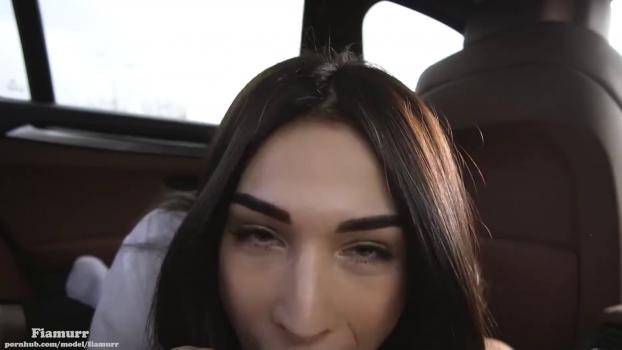 PornHub 2022. Fiamurr Gorgeous Girl Gives a Hot Blowjob In The Car And Swallows Cum Deleted Video. 1080p.