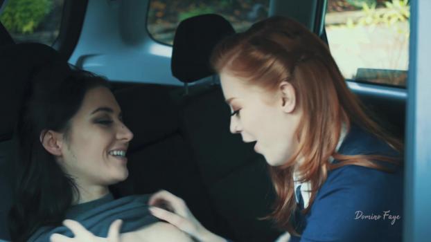 ManyVids 2023. The Haunting Of Bc Domino Faye And Luna Roux Car Scene. 1080p.