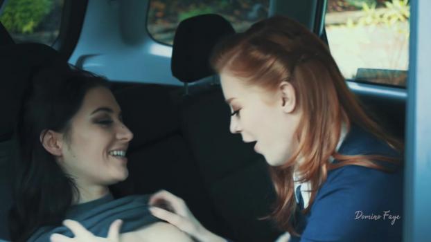 ManyVids 2023. The Haunting Of Bc Domino Faye And Luna Roux Car Scene. 720p.