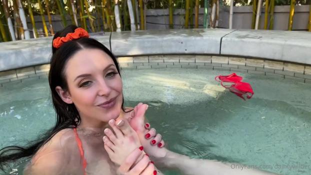 OnlyFans 2023. DaintyWilder Foot Tease With Angela White. 720p.