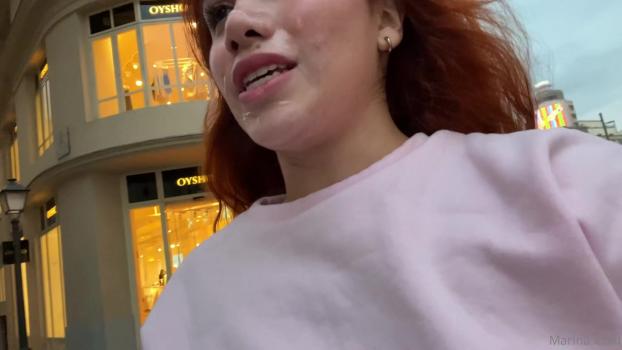 OnlyFans 2023. Marina Gold Cumwalk In The Mall. 1080p.