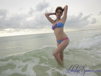 HarleySpencer com 15. 07. 15. Polka Dot Bikini iMAGESET LEWD