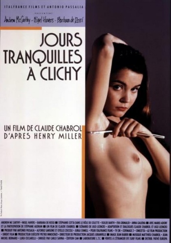 Jours Tranquilles a Clichy Cinecitta Italfrance Films 1990 BDRip