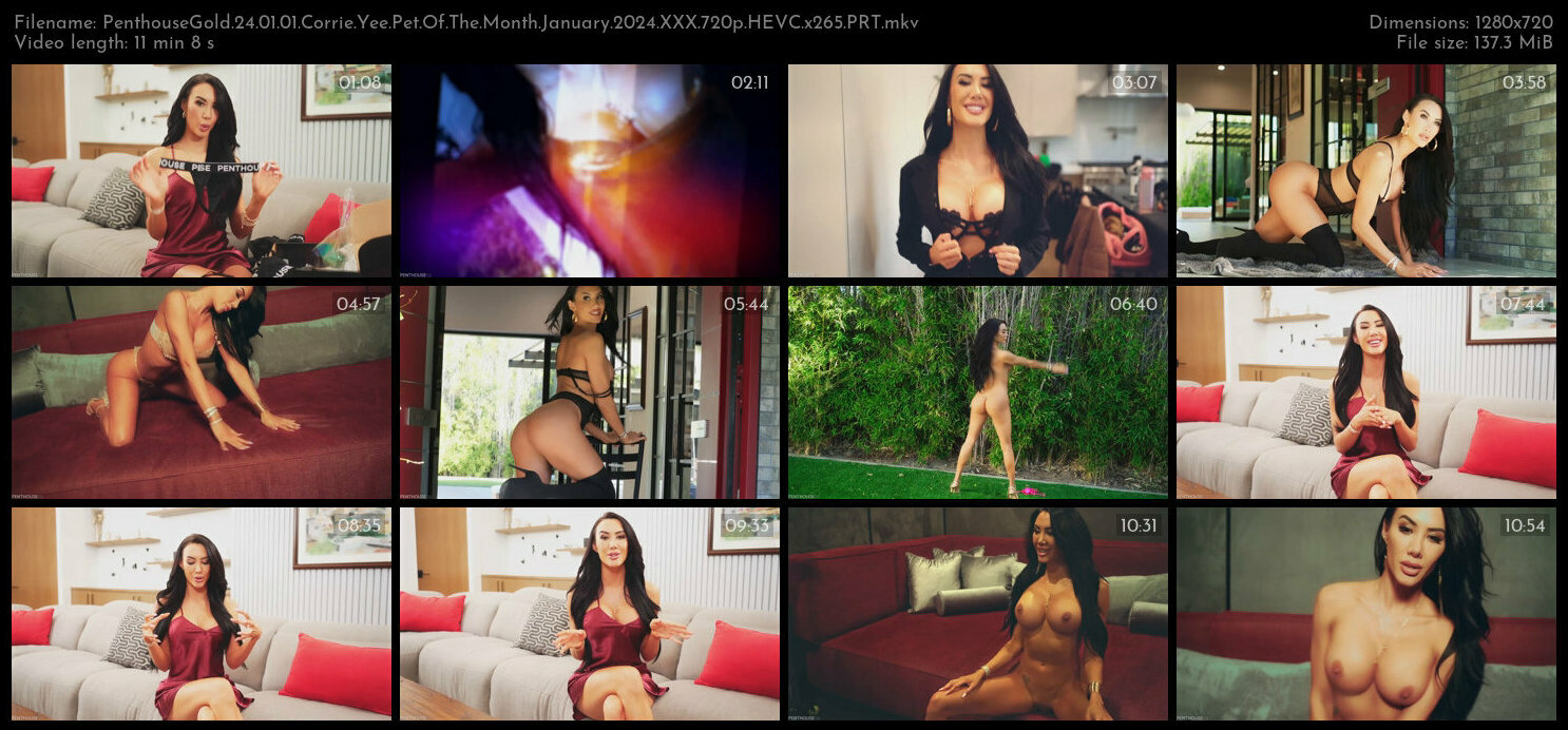 Screen №6 PenthouseGold 24. 01. 01 Corrie Yee Pet Of The Month January 2024